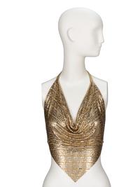 Whiting & Davis, Metal Mesh Halter Top