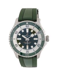 BREITLING, REF. A17376 STAINLESS STEEL 'SUPEROCEAN' WATCH