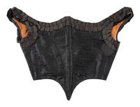 Four "Swiss Waist" Bodices and Corselets, 1860s