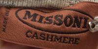 A Missoni Cream Cashmere Ensemble,