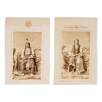 Charles M. Bell (American, 1848-1893) — Portraits of Oglala Dakota Men