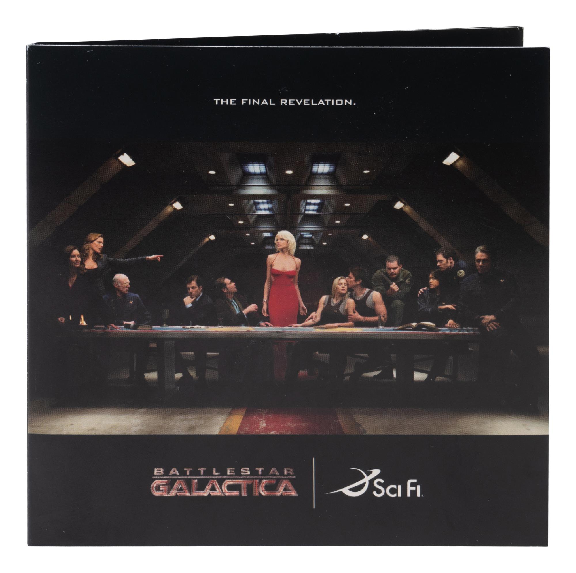 (Film Memorabilia). “Battlestar Galactica.” SciFi: 2004. Print of artwork from the final season of the show.