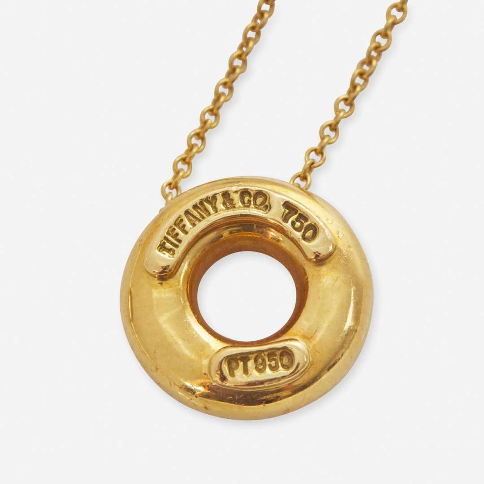 A Collection of Gold Tiffany & Company Jewelry