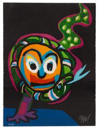 Karel Appel, (Dutch, 1921-2006), Circus (Volume II), 1978 (a group of ten prints)