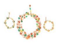 Chanel Necklace and Two Bracelets, Attributed to Robert Goossens, c. 1954-74