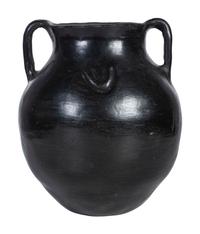 Santa Clara Blackware Pottery Jar