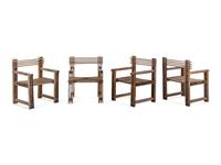 Set of Four Armchairs