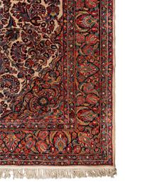 A Sarouk Wool Rug