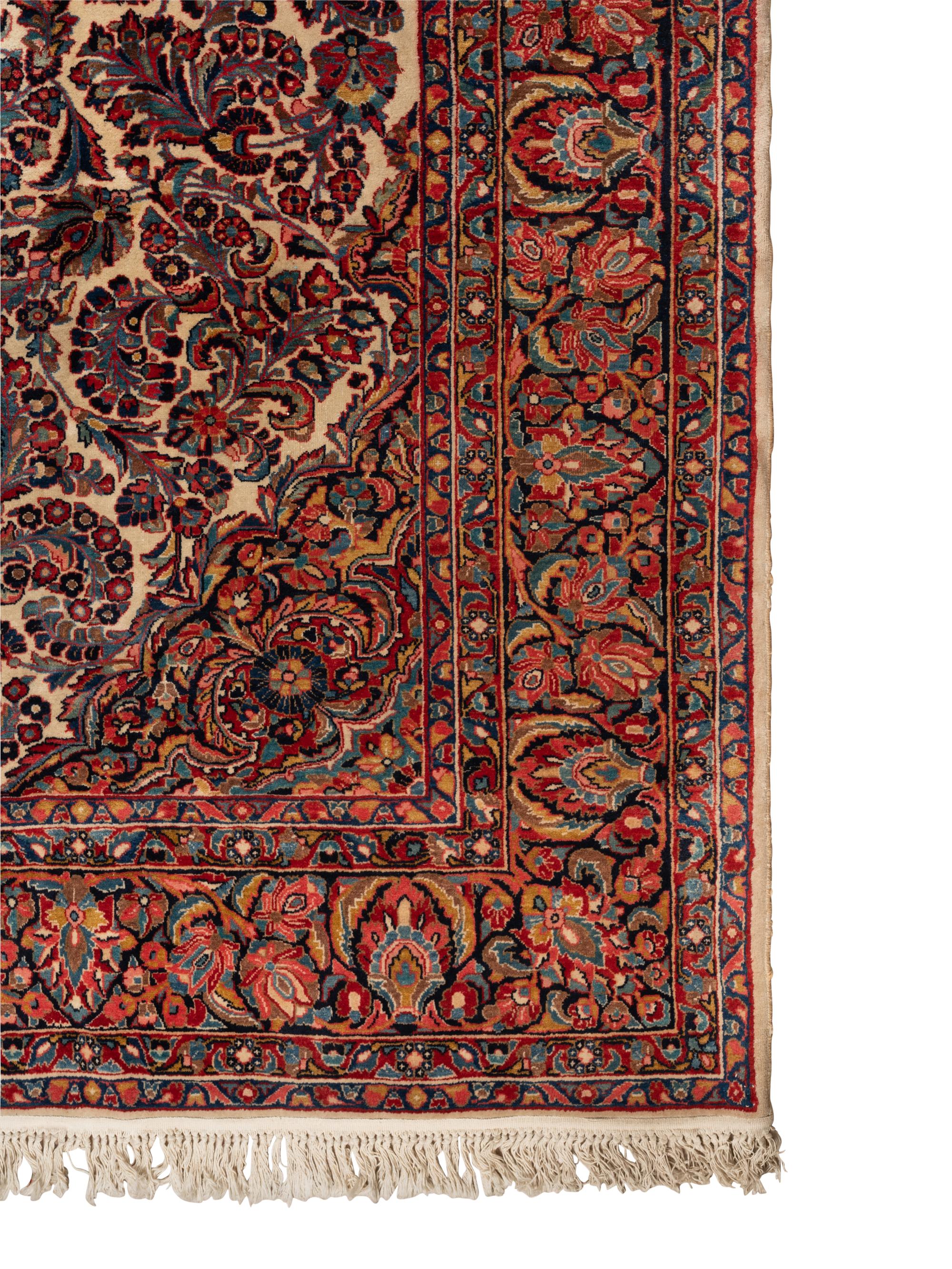 A Sarouk Wool Rug