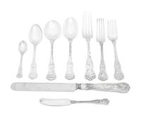 A Tiffany and Co. Olympian Silver Flatware Service