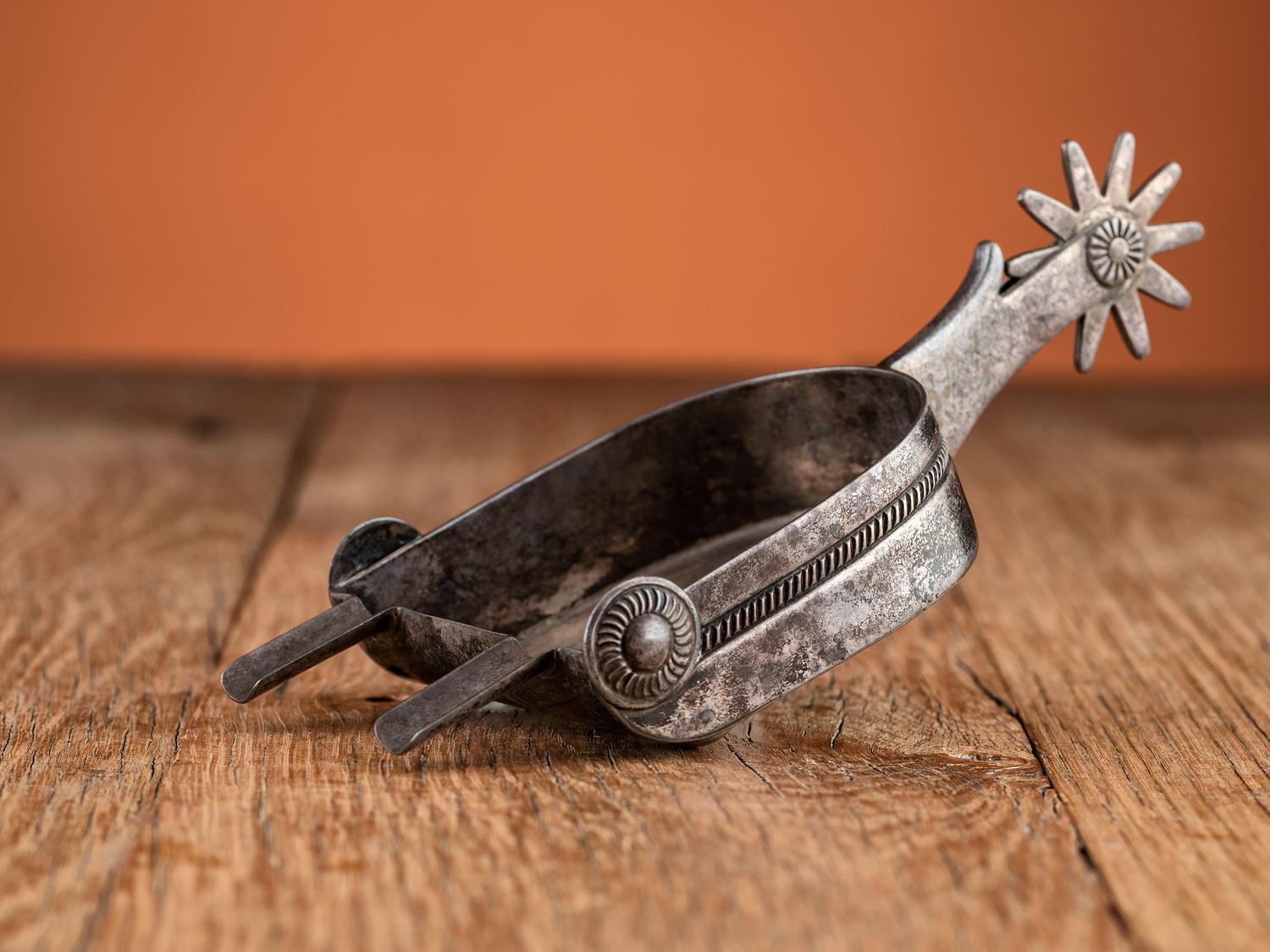 Sterling Silver Spur Ashtray