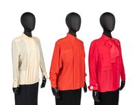 Three Designer Tops: Two Chanel & One Lagerfeld, 1980-90s