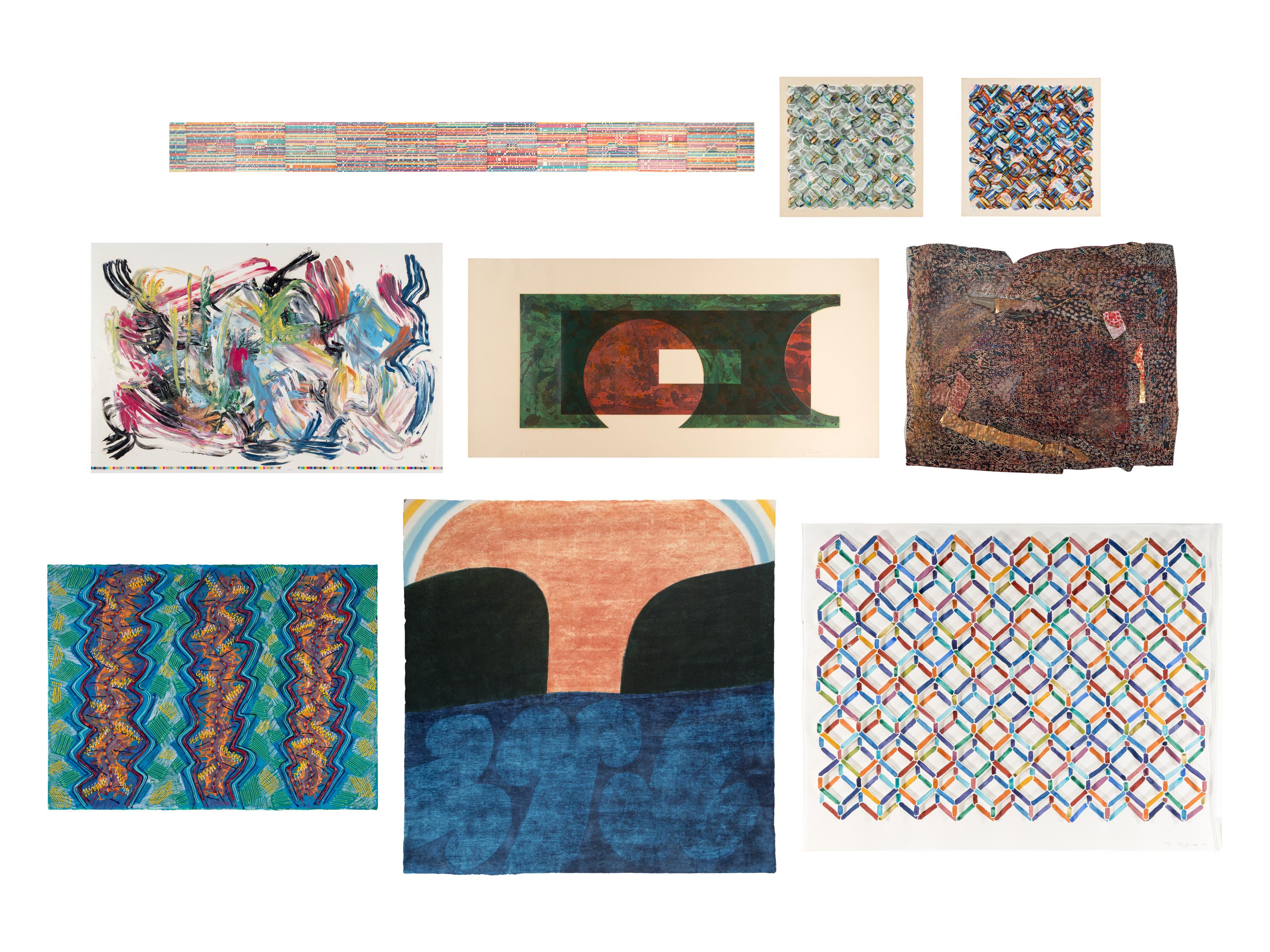Various Artists A group of 9 artworks