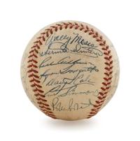 A 1955 Philadelphia Phillies Team Signed Baseball