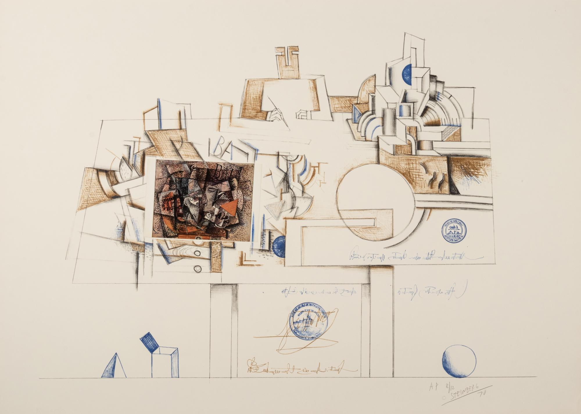 Braque (from Six Drawing Tables )