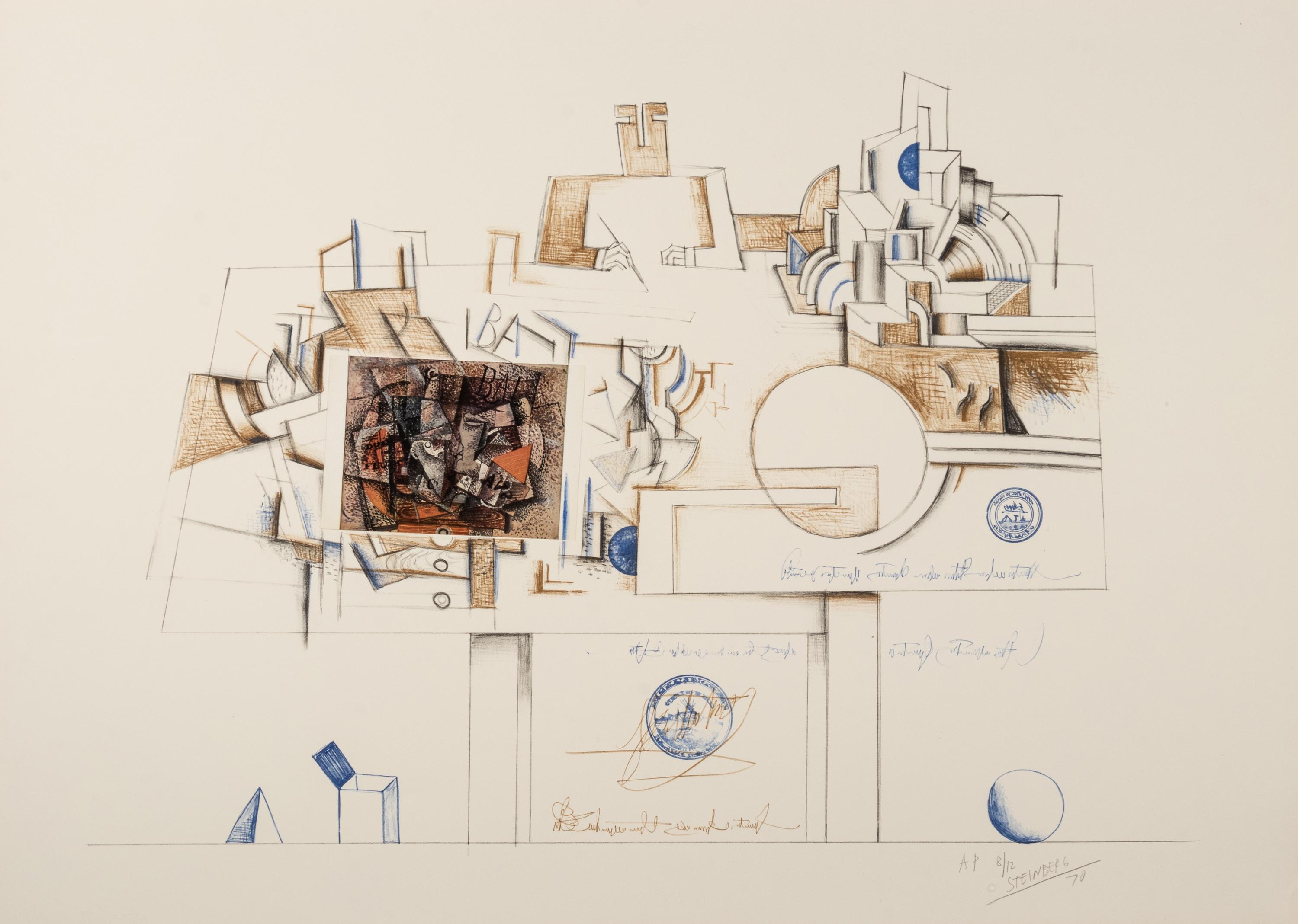Braque (from Six Drawing Tables )