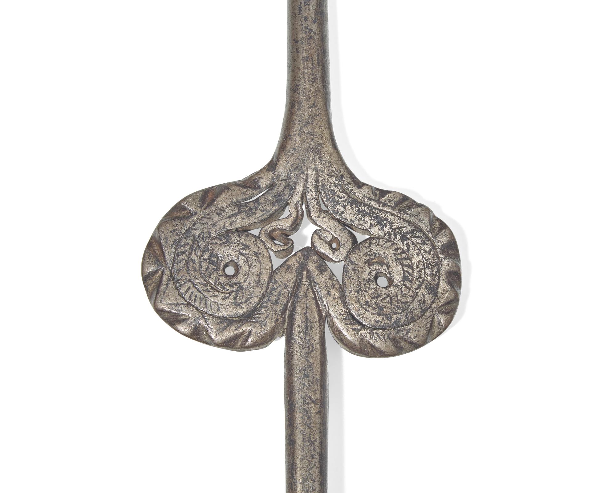 Two Wrought Iron Forks, French or Flemish, 18th Century