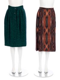 Collection of Eight Vintage Yves Saint Laurent Separates, 1970-90s