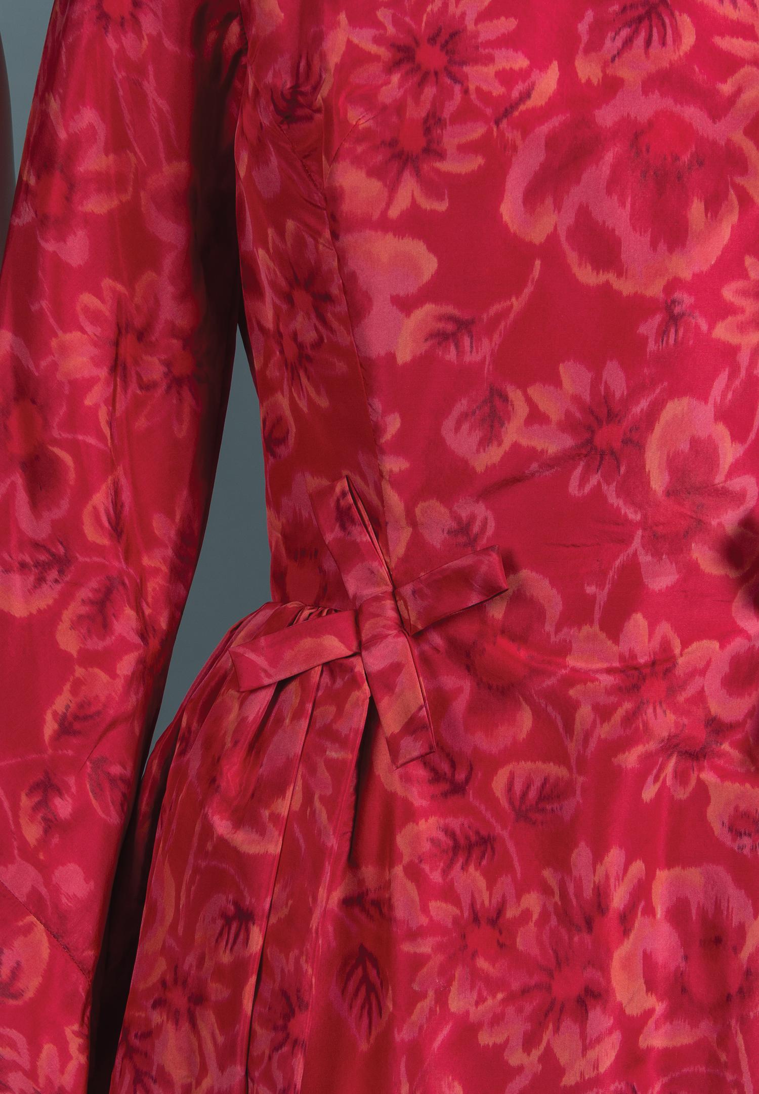 Three Teal Traina by Geoffrey Beene Dresses, c.1960