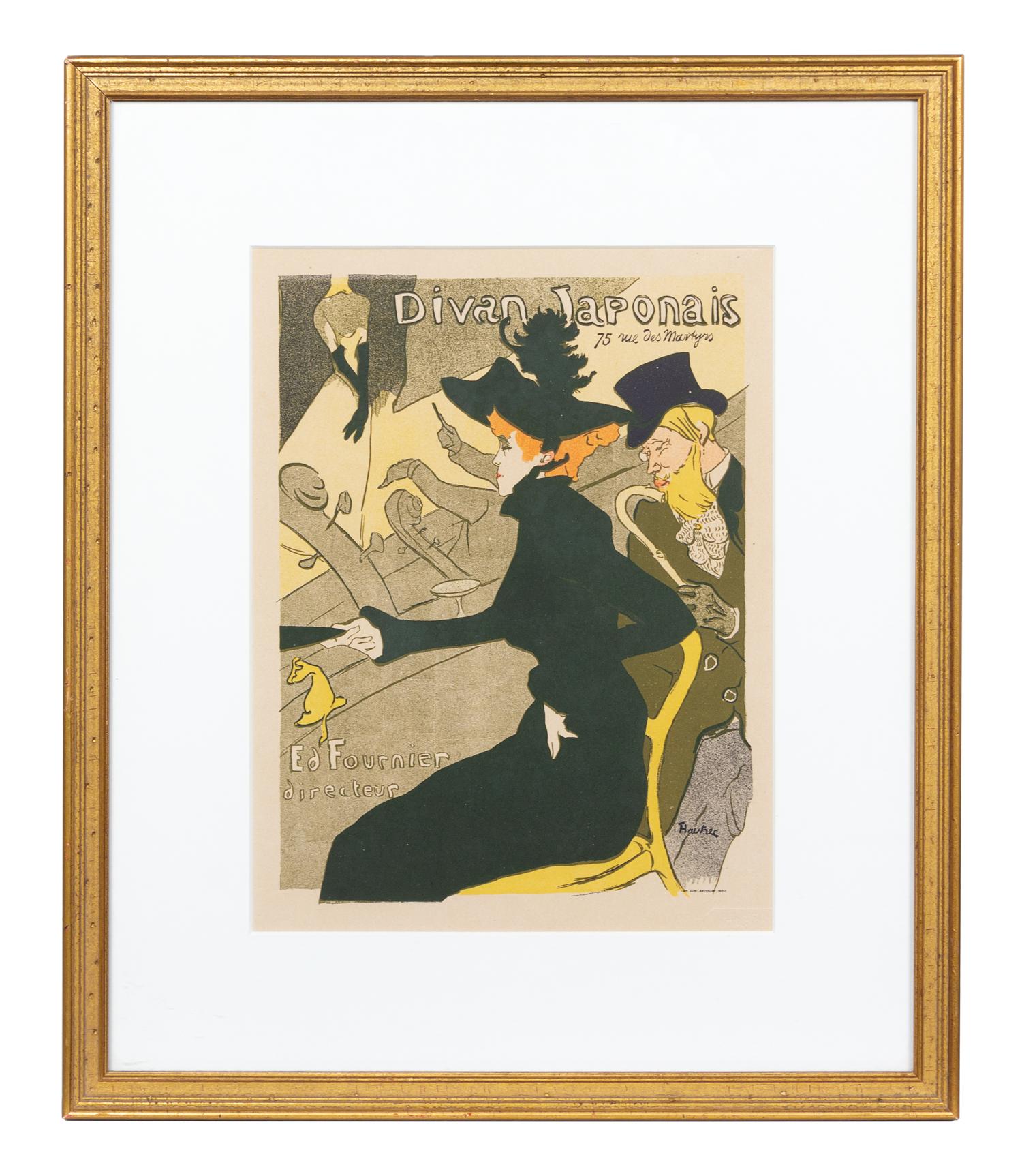 Henri de Toulouse-Lautrec (French, 1864-1901) Divan…
