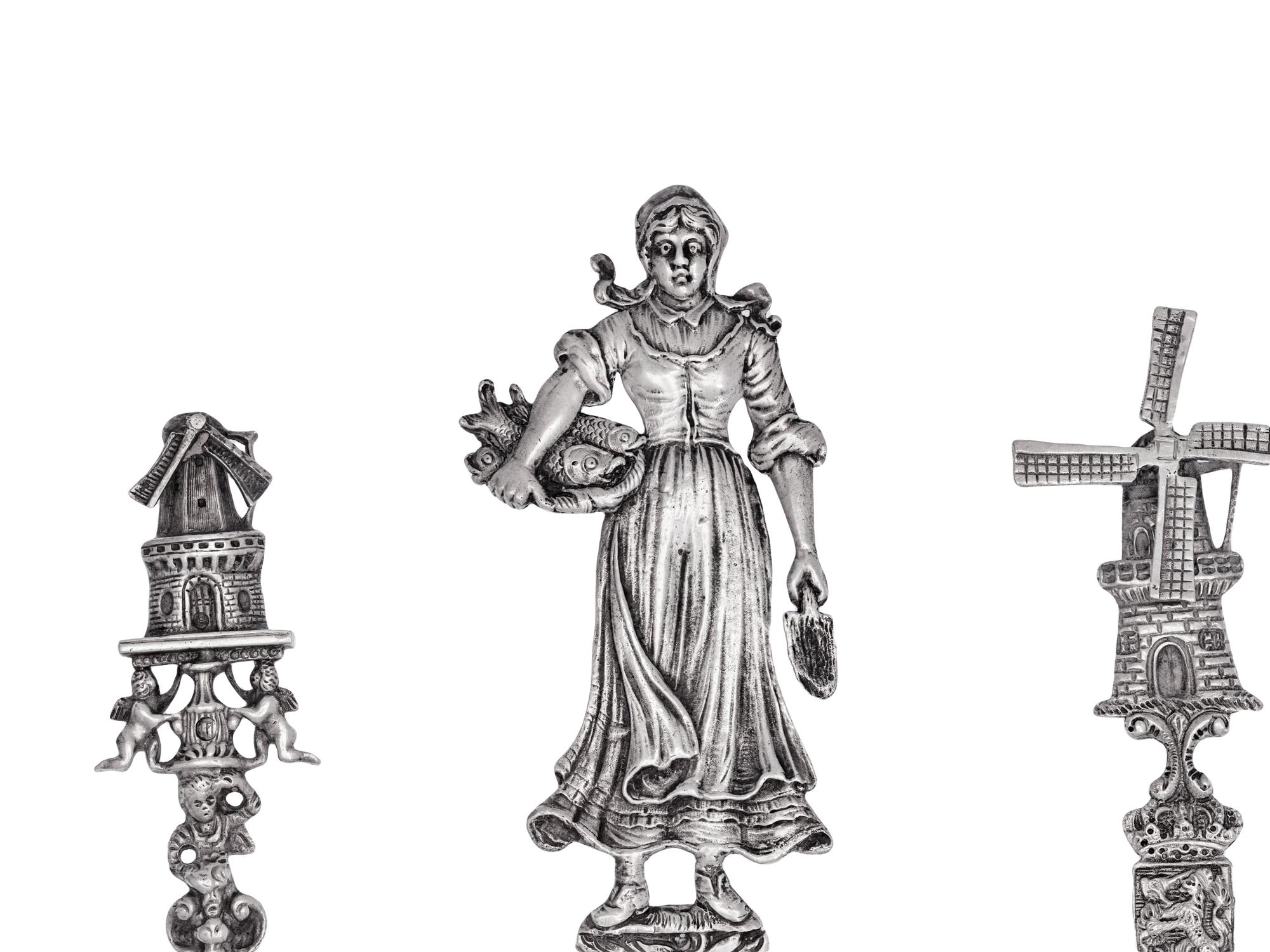 A Collection of Continental Flatware Articles