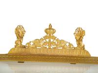 A Group of Five Gilt Bronze and Glass Desk Articles and a Faberge Imperial Paperweight — 19th/20th Century