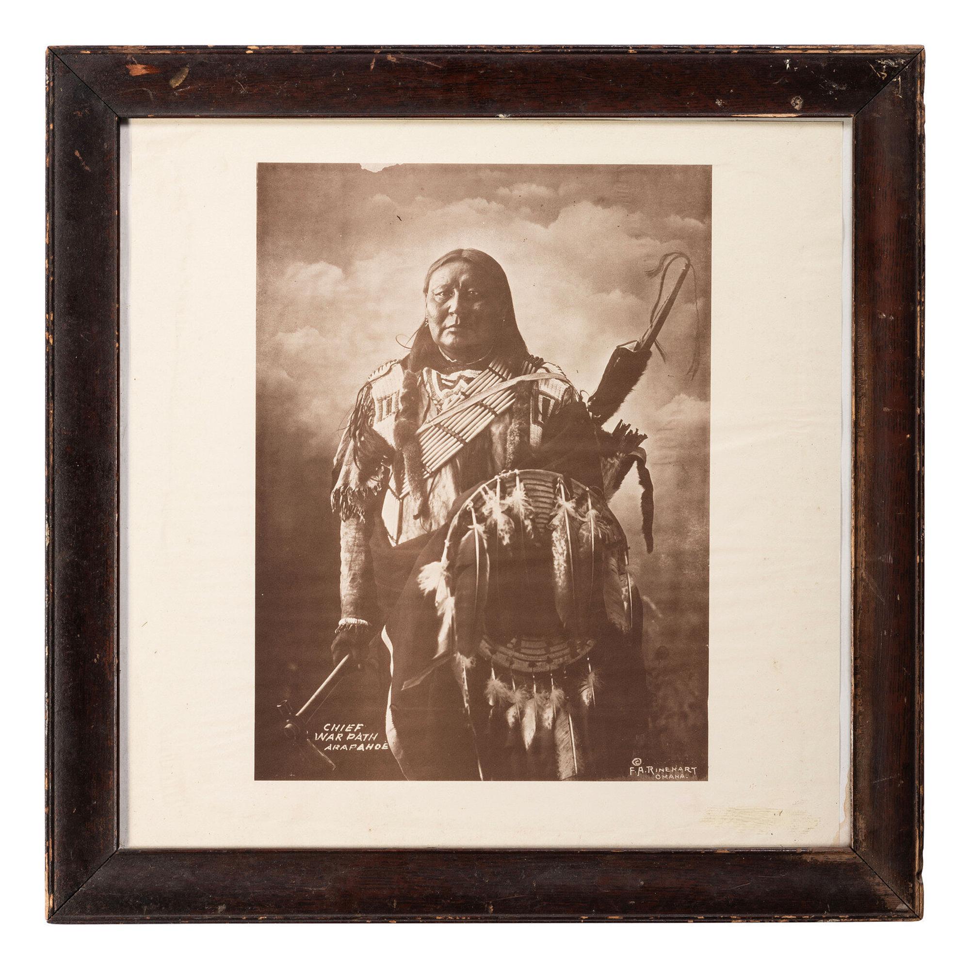 [NATIVE AMERICANS]. Photographs, prints, and manuscripts involving Native Americans.