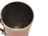 A Set of Six American Copper and Brass Liquid Measures