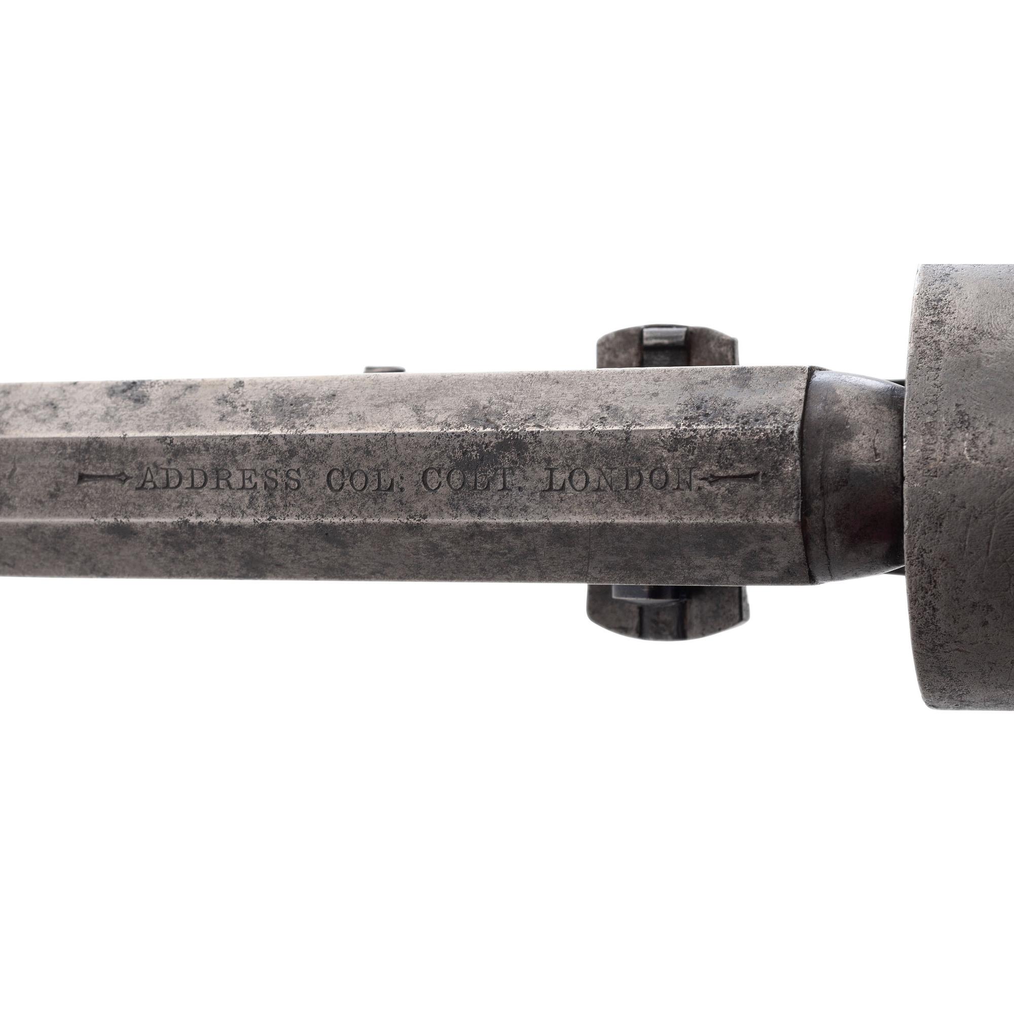 Early London Colt 1851 Navy Revolver