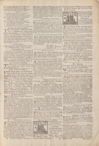 [Franklin, Benjamin] Scarce Issue of The Pennsylvania Gazette for November 28, 1745, With the Burning of Saratoga, Printed by Benjamin Franklin