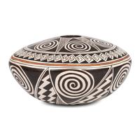 Polychrome Pottery Jar