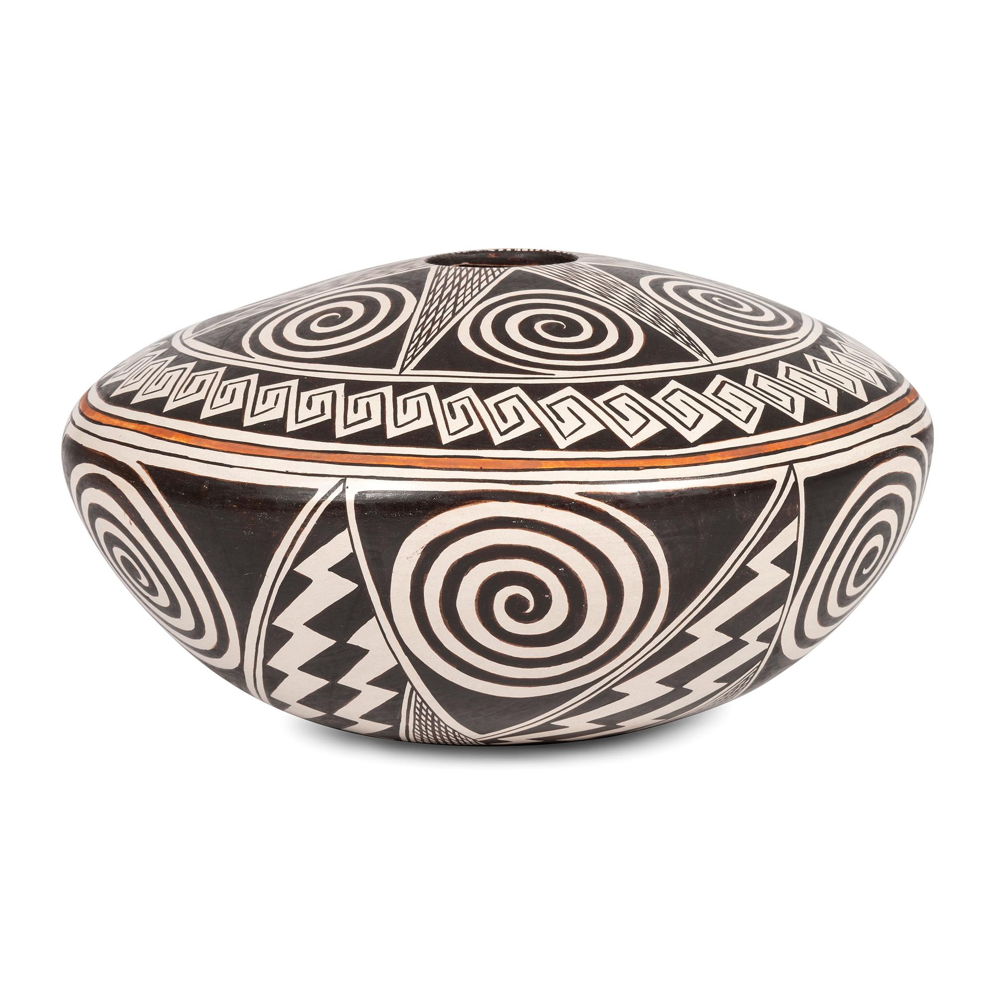 Polychrome Pottery Jar