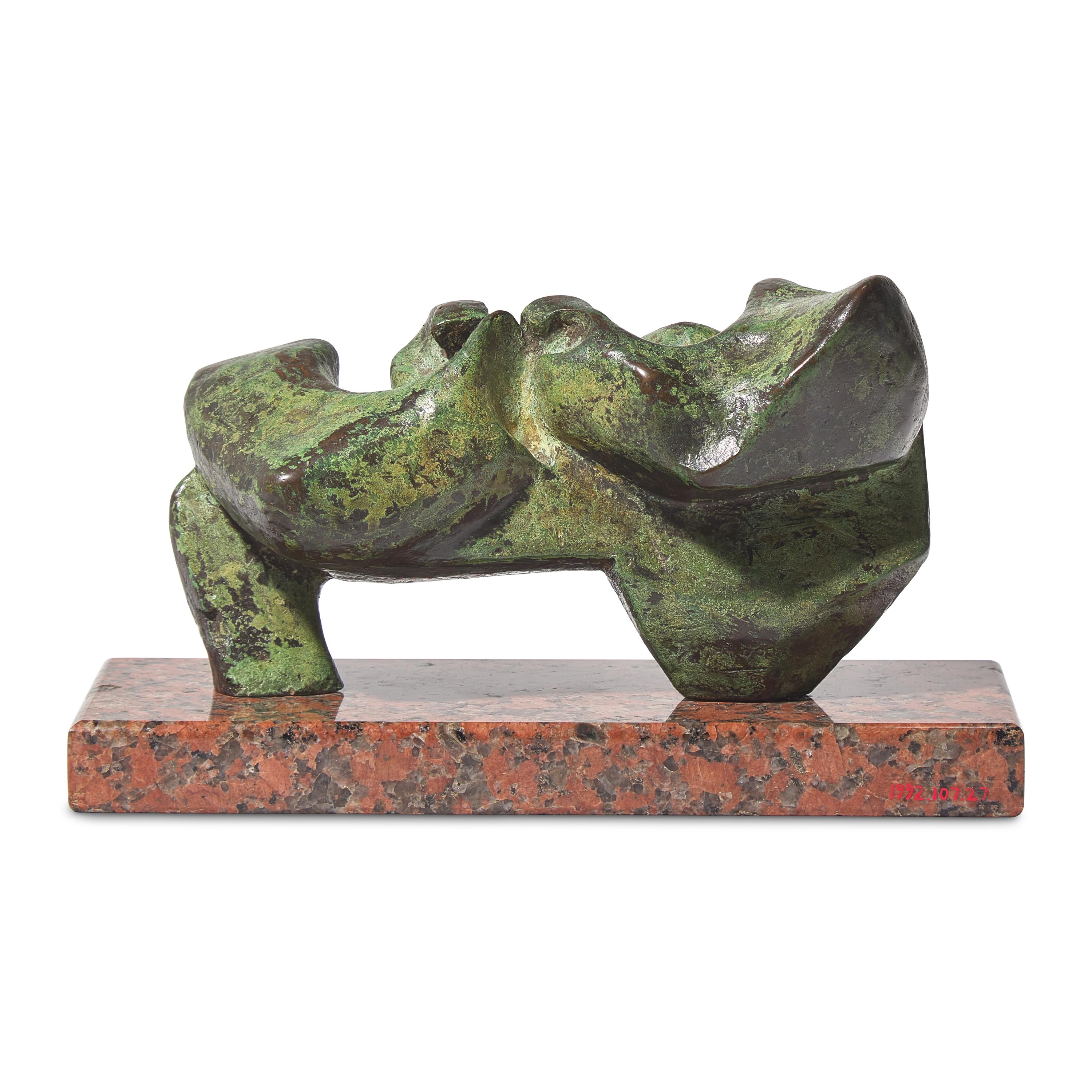 Henry Moore (British, 1898-1986) — Slow Form: Tortoise, 1962