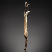 Mescalero Apache Elk Antler Quirt, Published