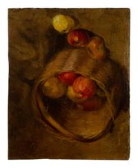 Still Lifes (four works on two double-sided boards)