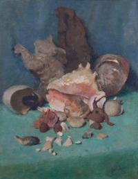 Gustav F. Goetsch, (American, 1877-1969), Shells, 1962