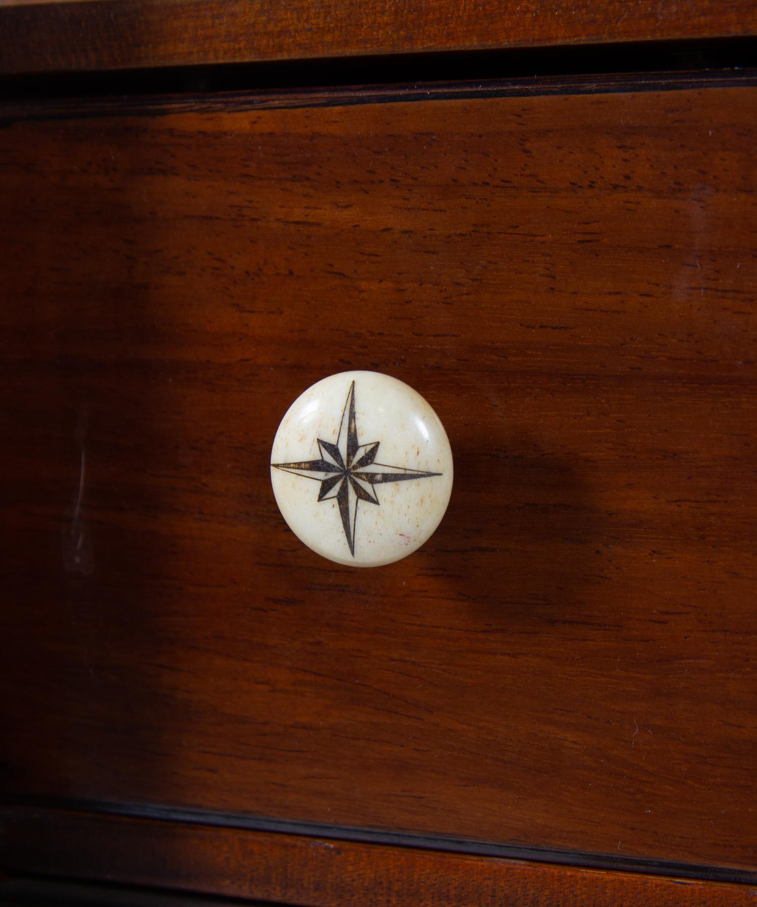 A French Rosewood Steamer Trunk Bar