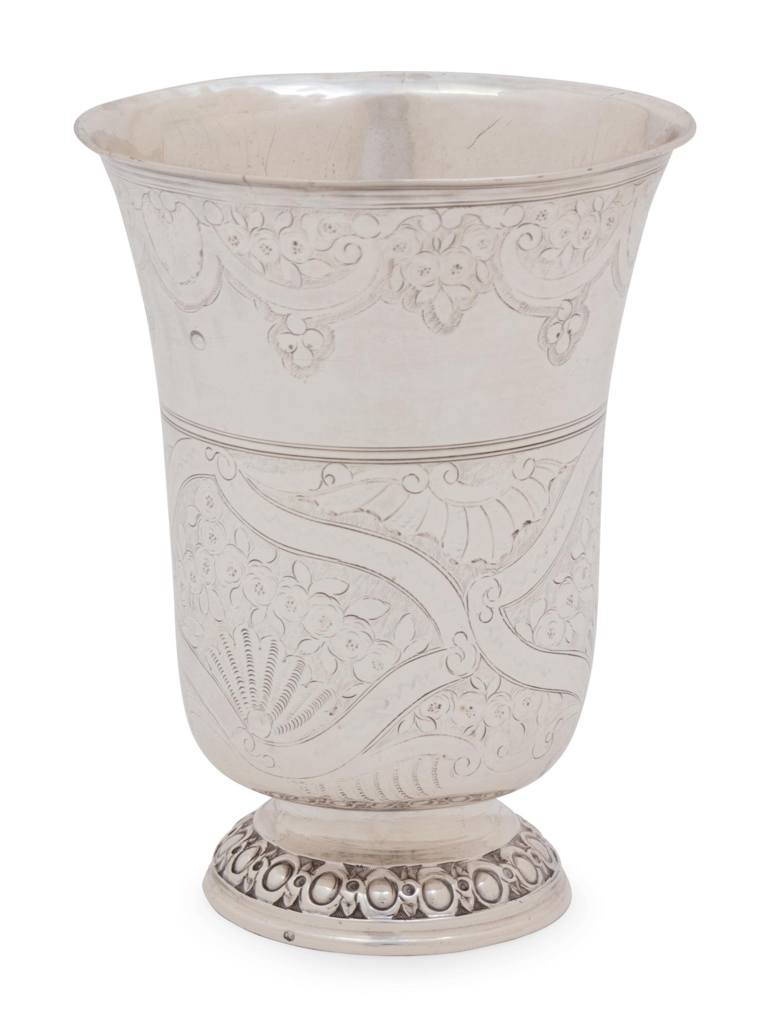 A French Ancien Regime Silver Tumbler