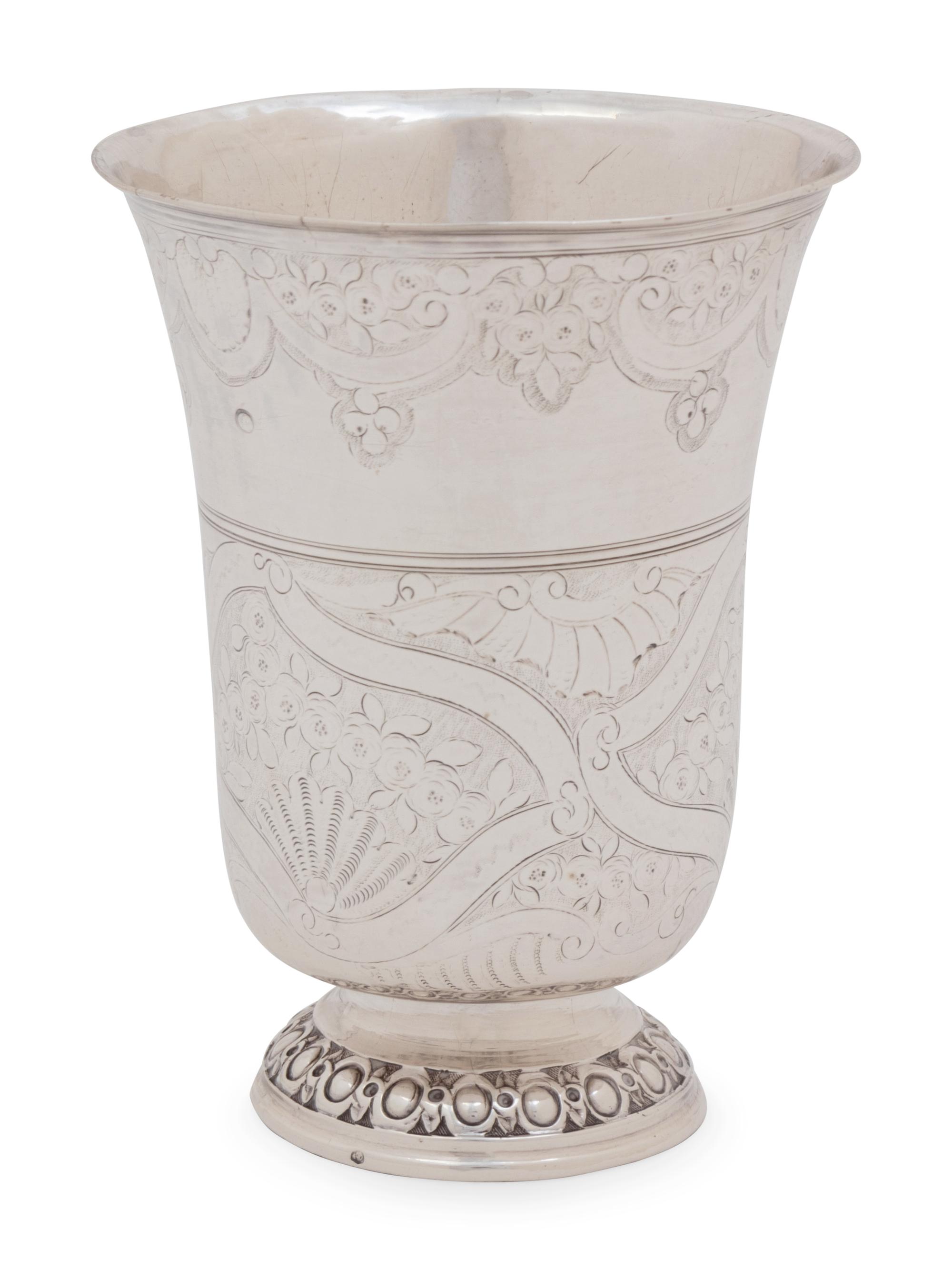 A French Ancien Regime Silver Tumbler