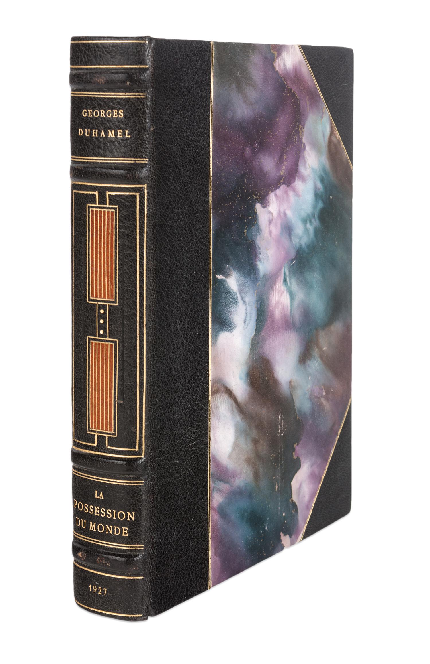 DUHAMEL, Georges (1884-1966). La Possession du monde . Paris: Andre Plicque & Cie, 1927.