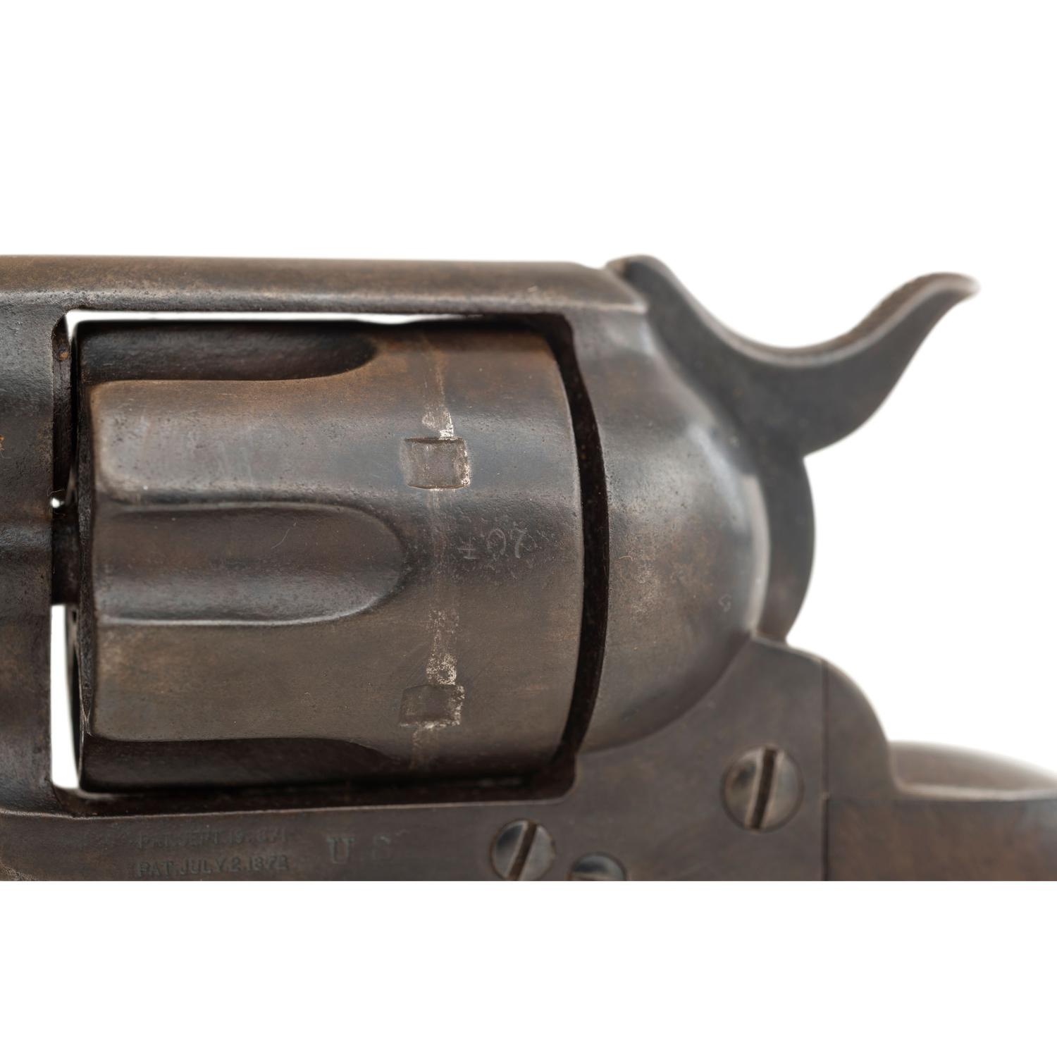 Partially Restored Ainsworth Inspected Colt Single Action Army Revolver