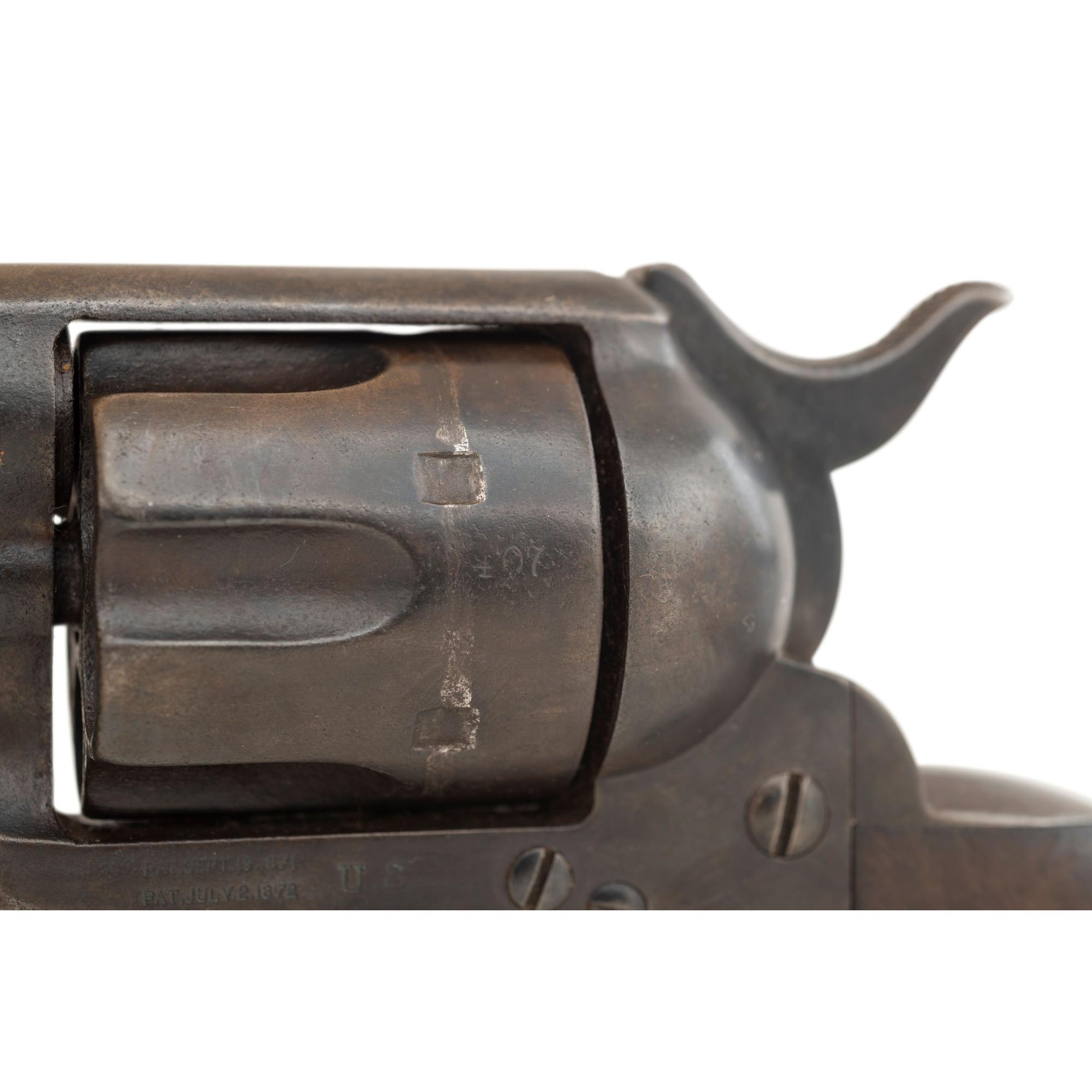 Partially Restored Ainsworth Inspected Colt Single Action Army Revolver