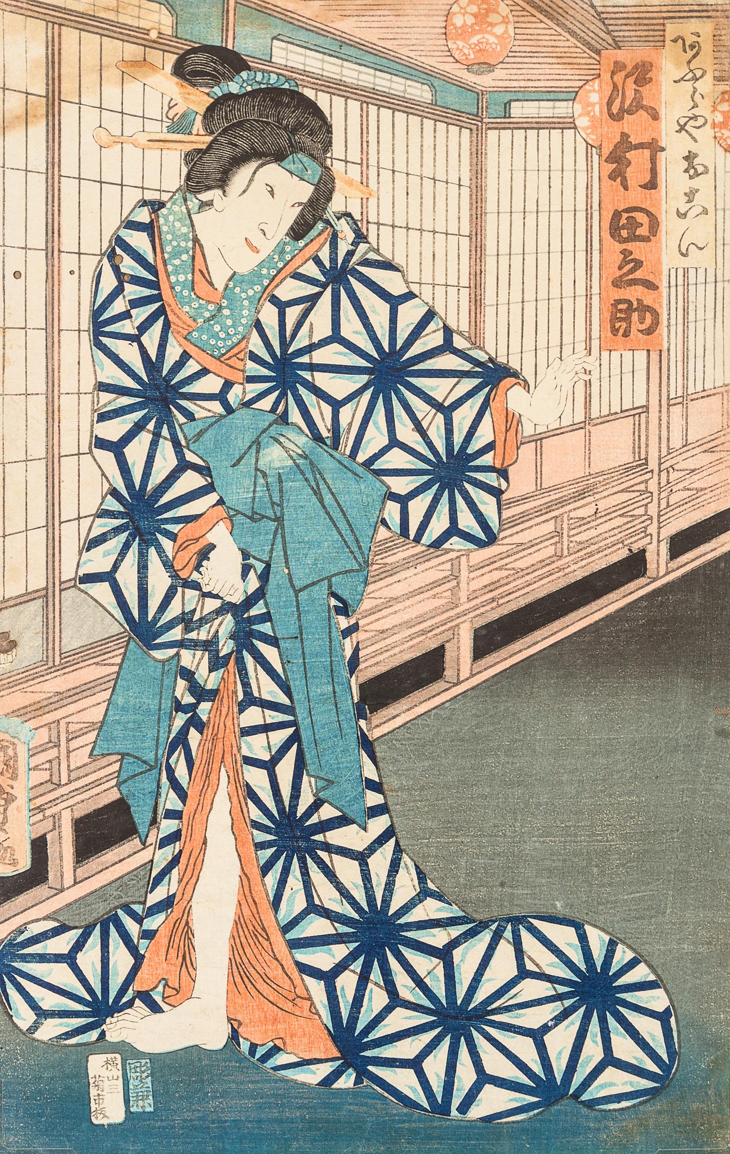 27 Japanese Woodblock Prints