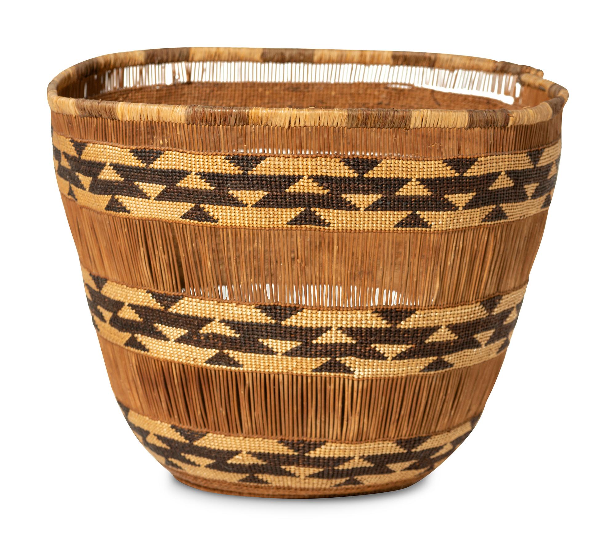Northern California Basket, with Openwork