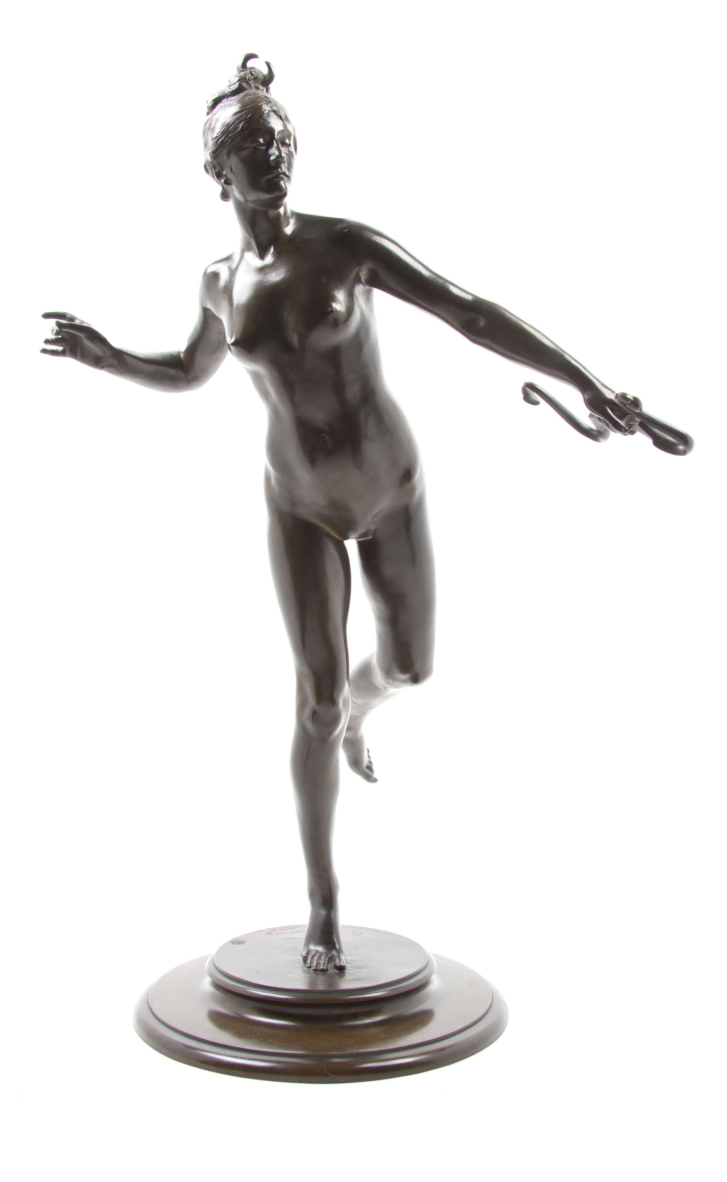 An American Bronze Figure Height 30 1/4 inches. — FREDERICK WILLIAM MACMONNIES (1863-1937)
