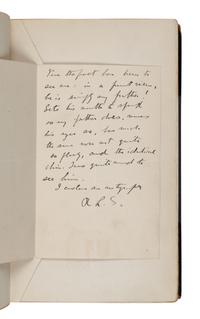 [BINDINGS]. STEVENSON, Robert Louis (1850-1894). Works . New York: Charles Scribner’s Sons, 1921-1923.