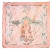 An Hermes Silk Scarf, 35 x 35 inches.