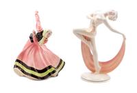 Two German Porcelain Figures