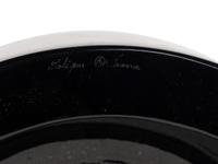 A Lalique Opaque Black Glass Bowl