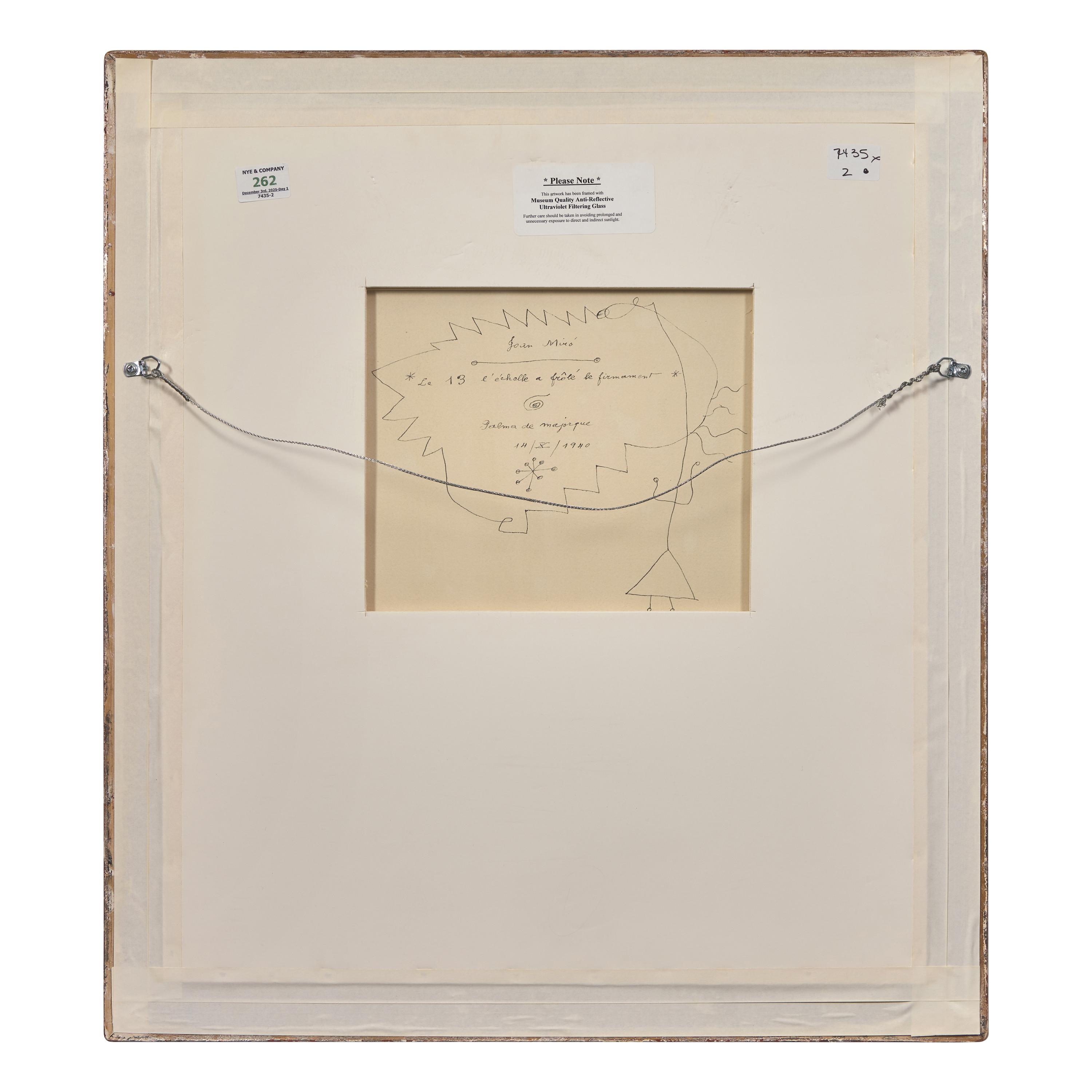 One Plate from Constellations , 1959